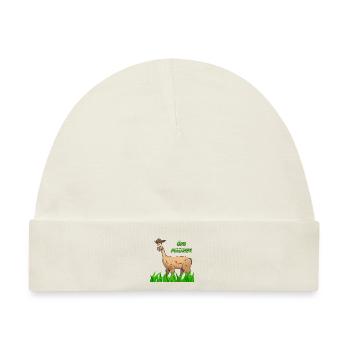 Öko Määäher - Baby Premium Organic Mütze - Naturweiß - Vorne