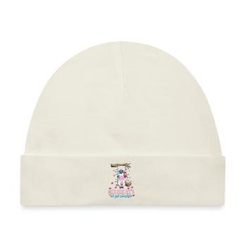Einhorn Liebhaber Mir reichts ich geh Schaukeln - Baby Premium Organic Mütze - Naturweiß - Vorne