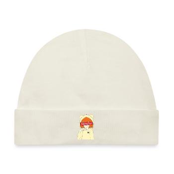 Anime Senpai Anime Fans Anime Style Anime Outfit - Baby Premium Organic Mütze - Naturweiß - Vorne