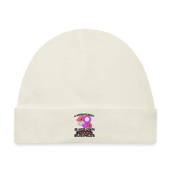 Feministin Feminismus Emanzipation Geschenk - Baby Premium Organic Mütze - Naturweiß - Vorne