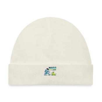 Mars - Baby Premium Organic Mütze - Naturweiß - Vorne