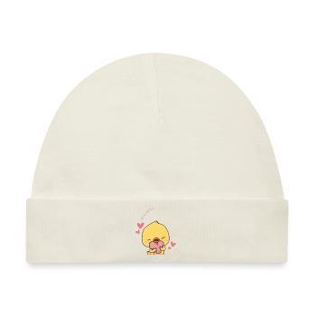 Kleines Hühnchen - Baby Premium Organic Mütze - Naturweiß - Vorne