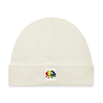 Gay Pride - Baby Premium Organic Mütze - Naturweiß - Vorne