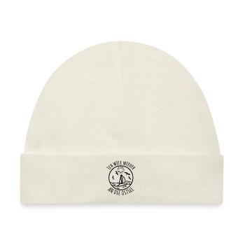 Ich will wieder an die Ostsee - Baby Premium Organic Mütze - Naturweiß - Vorne