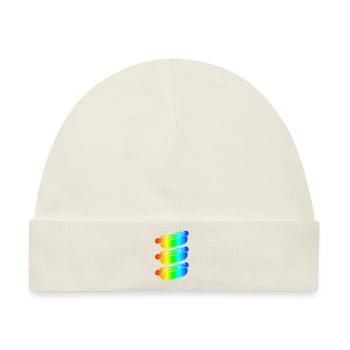 LGBT - Baby Premium Organic Mütze - Naturweiß - Vorne