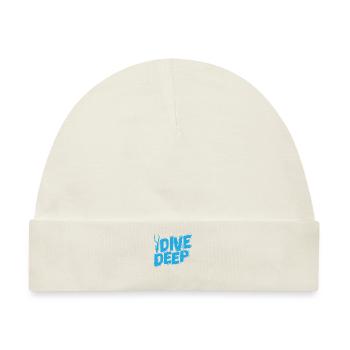 Apnoetaucher Dive Deep - Baby Premium Organic Mütze - Naturweiß - Vorne