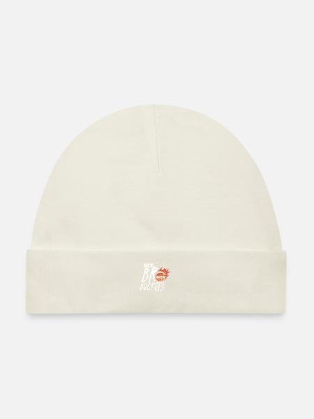 Basketball Bruder - Baby Premium Organic Mütze - Naturweiß
