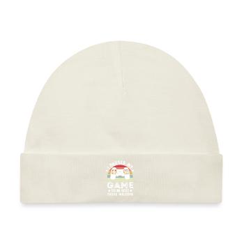 Gaming Retro Gaming Geschenk - Baby Premium Organic Mütze - Naturweiß - Vorne