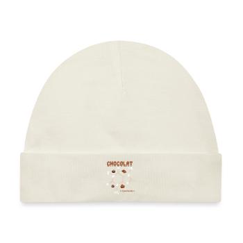 Schokolade - Baby Premium Organic Mütze - Naturweiß - Vorne