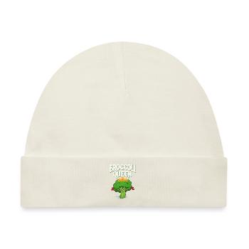 Brokkoli - Baby Premium Organic Mütze - Naturweiß - Vorne