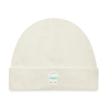 Dennis - Baby Premium Organic Mütze - Naturweiß - Vorne