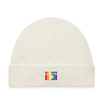 LGBT Pride Pride Gay Pride Gay Pride Flaage Pride - Baby Premium Organic Mütze - Naturweiß - Vorne