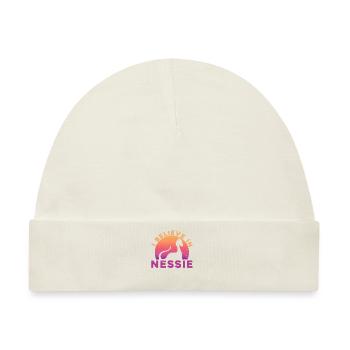 I Believe In Nessie - Loch Ness Nessie - Baby Premium Organic Mütze - Naturweiß - Vorne