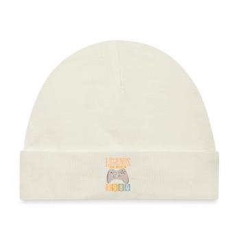 Geburtstag 1984 84 Gaming Retro Jahrgang Geschenk - Baby Premium Organic Mütze - Naturweiß - Vorne