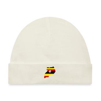 Uganda - Baby Premium Organic Mütze - Naturweiß - Vorne