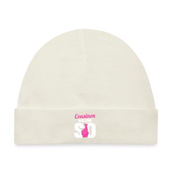 Cousine Cousinen - Baby Premium Organic Mütze - Naturweiß - Vorne