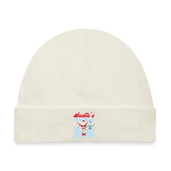 Dental Assistant Christmas Santa - Baby Premium Organic Mütze - Naturweiß - Vorne
