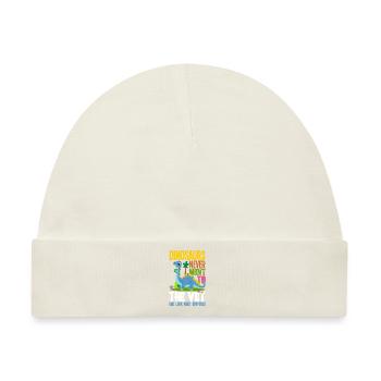 Lustiges Veterinär Tierarzt Tierärztin Geschenk - Baby Premium Organic Mütze - Naturweiß - Vorne
