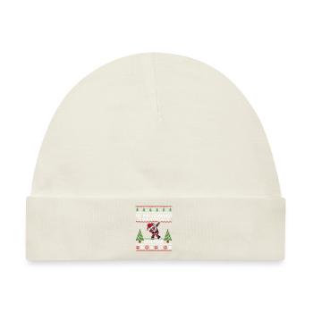 Mit mir verwandt zu sein ist das beste Geschenk - Baby Premium Organic Mütze - Naturweiß - Vorne