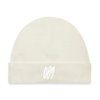 089 Vorwahl München - Baby Premium Organic Mütze - Naturweiß - Vorne