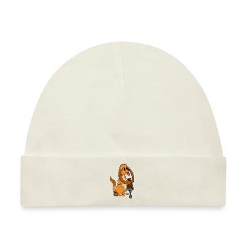 Töpfern Hund - Baby Premium Organic Mütze - Naturweiß - Vorne