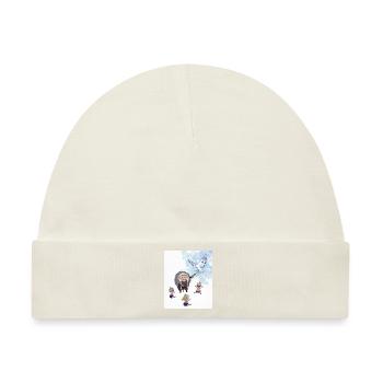 Magie der Vorfahren - Baby Premium Organic Mütze - Naturweiß - Vorne