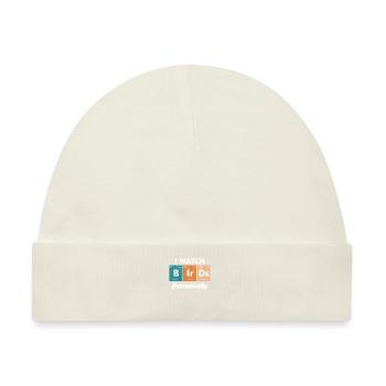 Ornithologie Vögel Beobachten Ornithologe Birding - Baby Premium Organic Mütze - Naturweiß - Vorne