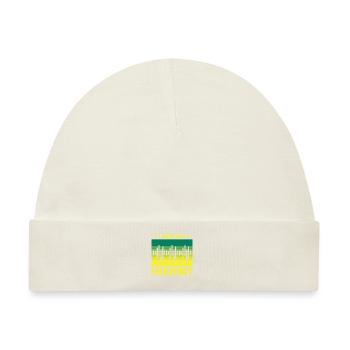 Funk Amateur Funker Funken Radio Hobby Geschenk - Baby Premium Organic Mütze - Naturweiß - Vorne
