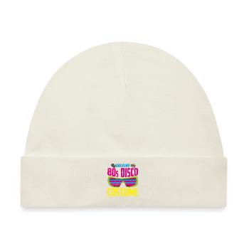 80er - Baby Premium Organic Mütze - Naturweiß - Vorne