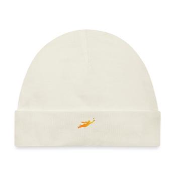Spikeball Spieler brennt Roundball Sport - Baby Premium Organic Mütze - Naturweiß - Vorne