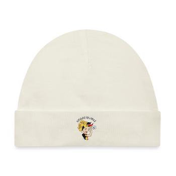 Belgian Girl Unbreakable I Belgian Heritage I - Baby Premium Organic Mütze - Naturweiß - Vorne
