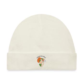 Irish Girl Unbreakable I Irish Heritage I Ireland - Baby Premium Organic Mütze - Naturweiß - Vorne