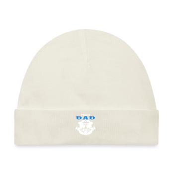 Cop Dad Child Cop Dad Family Geschenk - Baby Premium Organic Mütze - Naturweiß - Vorne