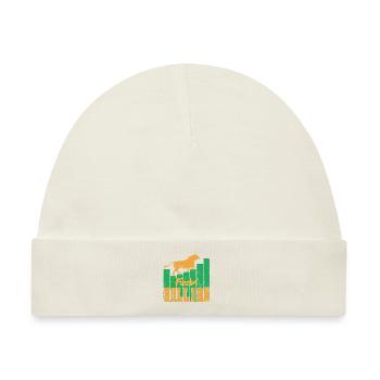 Feelin' Bullish Bullisch fühlen - Baby Premium Organic Mütze - Naturweiß - Vorne