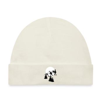 Naturliebhaber Gebirge Alpen Tirol Südtirol Alm - Baby Premium Organic Mütze - Naturweiß - Vorne