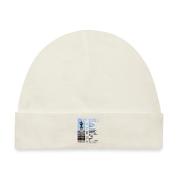 Madrid Spanien Stadt Skyline Heimat Liebe - Baby Premium Organic Mütze - Naturweiß - Vorne