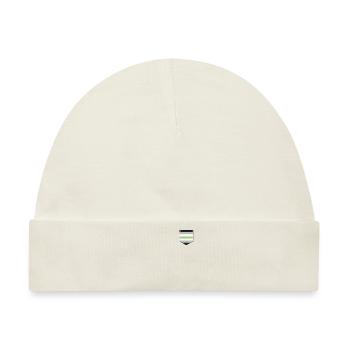 LGBTQ Agender Pride Flagge Tasche - Baby Premium Organic Mütze - Naturweiß - Vorne
