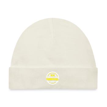Ich würde jetzt lieber Rückschlagspiel | Faustball - Baby Premium Organic Mütze - Naturweiß - Vorne