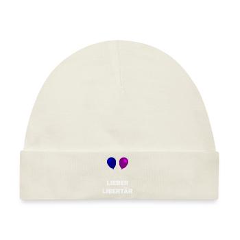 Lieber Libertär - Baby Premium Organic Mütze - Naturweiß - Vorne