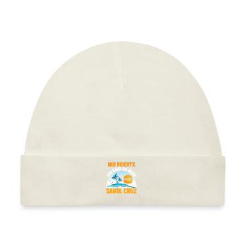 Mir reichts ich haue ab nach Santa Cruz - Baby Premium Organic Mütze - Naturweiß - Vorne