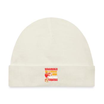 Thomas Jefferson - Baby Premium Organic Mütze - Naturweiß - Vorne