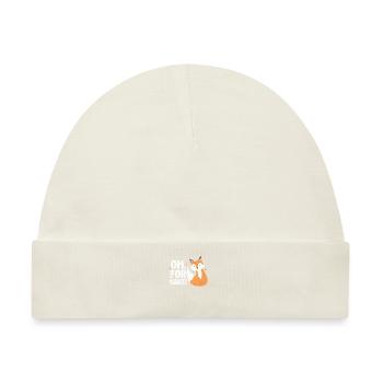 Fuchs - Baby Premium Organic Mütze - Naturweiß - Vorne