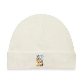 Rom Rome Italien Stadt Skyline Heimat Liebe - Baby Premium Organic Mütze - Naturweiß - Vorne