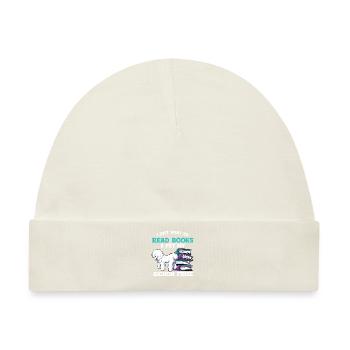 Lesen - Baby Premium Organic Mütze - Naturweiß - Vorne
