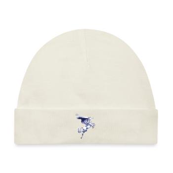 Griechisches Fabelwesen Pegasus - Baby Premium Organic Mütze - Naturweiß - Vorne