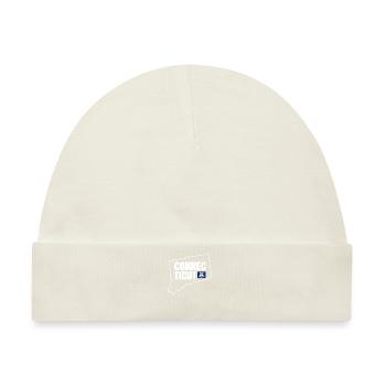 Connecticut zuhause stolz geschenk - Baby Premium Organic Mütze - Naturweiß - Vorne