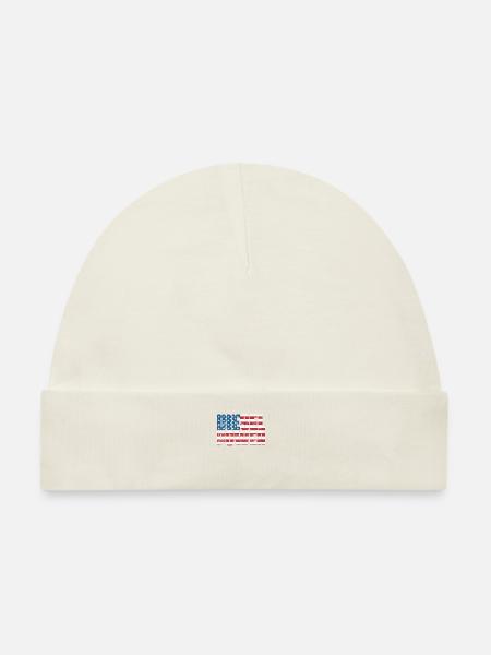 Diesel Amerika - Baby Premium Organic Mütze - Naturweiß