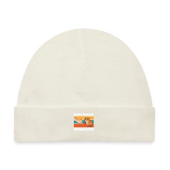 Manx Cat Owner Best Manx Mom Ever - Baby Premium Organic Mütze - Naturweiß - Vorne