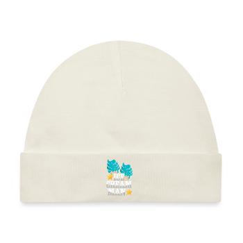 Ice Cream Boy Cone Ice Cream Man - Baby Premium Organic Mütze - Naturweiß - Vorne