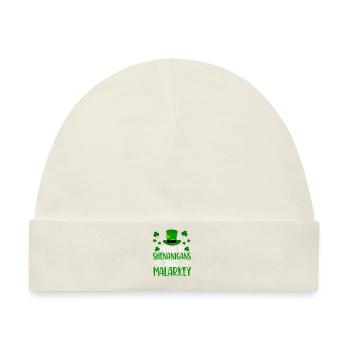 Anfällig Für Blödsinn Und Unfug Irland Gälisch Ire - Baby Premium Organic Mütze - Naturweiß - Vorne